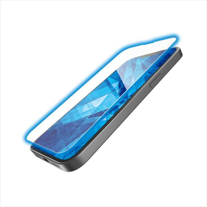 【代引不可】iPhone 16e / 14 / 13 / 13 Pro ガラスフィルム 高透明 ブルーライトカット Gorilla(R) ダイヤモンドコート 薄...