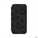 iPhone 16e ケース カバー ガラスフリップケース ミッキーマ...(2)