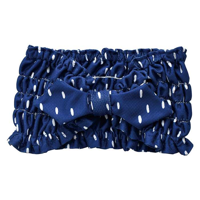 SHOWER DOT ネッククーラー NAVY ひんやり クール 首元 UVケア 現代百貨 A674NV