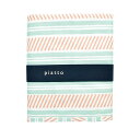 piatto レジャーシート ラインボーダー Lサイズ MINT 175x150cm 4~5人用 ピクニック レジャー piatto A683MT