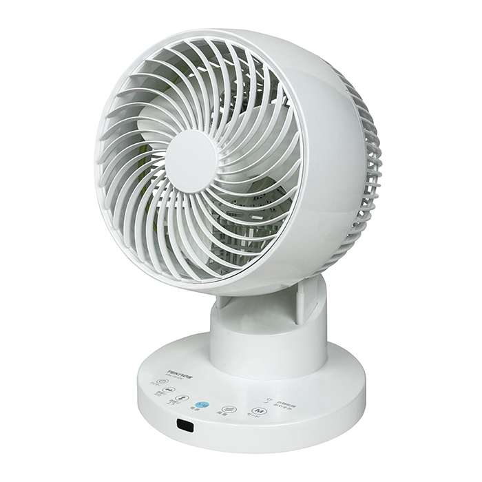 15cm DCモーター 上下左右首振り フルリモコン サーキュレーター 3枚羽根 15cm TEKNOS SAK-151DC