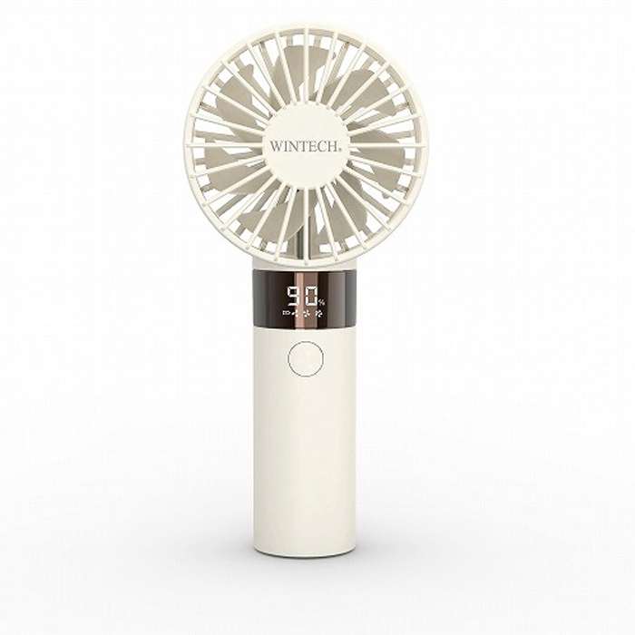 ポータブルハンディファン サンドベージュ ハンディファン 扇風機 ポータブル 持ち歩き WINTECH HF-251