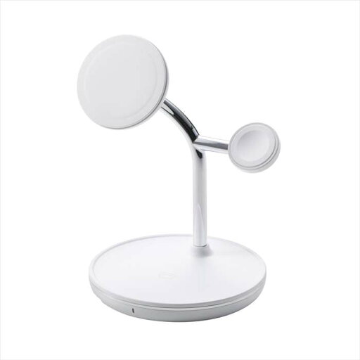 【沖縄・離島配送不可】【代引不可】ワイヤレス充電器/スタンド型/マグネット対応/3in1/15W/MfM認証/Apple Watch高速モジュール/MfA認証/ホワイト エレコム W-MS07WH 【沖縄・離島配送不可】【代引不可】ワイヤレス充電器/スタンド型/マグネット対応/3in1/15W/MfM認証/Apple Watch高速モジュール/MfA認証/ホワイト エレコム W-MS07WH