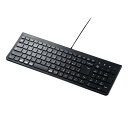 【代引不可】USB スリムキーボード 有線 キーボード ケーブル1.0...(2)