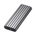 【代引不可】M.2 PCIe/NVMe SSDケース USB 3.2 Gen2 10Gbps 超高速転送 コンバーター 工具付 シルバー サンワサプライ USB-CVNVM1(2)