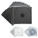 【代引不可】Blu-ray・DVD・CDケース 10枚セット 厚さ10mm プラケース メディアケース 耐久性 高品質 保管 収納 便利 サンワサプライ FCD...