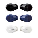 【代引不可】完全ワイヤレス Bluetoothヘッドホン エルゴノミクスデザイン 高音質コーデックAAC対応 通話 音楽 軽量 コンパクト エレコム LBT-T...