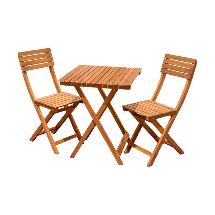 【北海道・沖縄・離島配送不可】【代引不可】ガーデンセット 3点セット 60cm幅 TOAST テーブル チェア ガーデン3点セット 天然木アカシア材 折りたたみ...