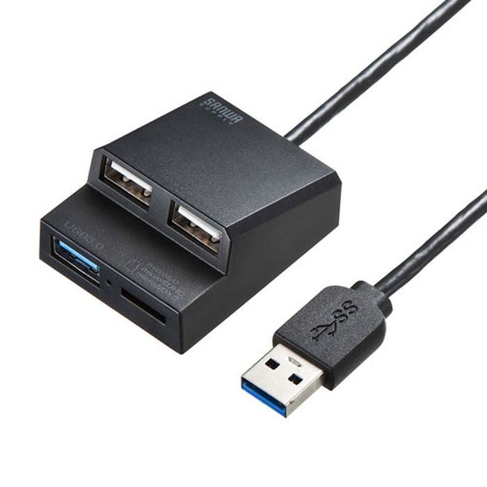 ԲġUSB3.2Gen1+USB2.0ܥϥ ɥ꡼ ̥եʡ USBϥ Хѥб USB3.2 1ݡ USB2.0 2ݡ 掠ץ饤 USB-3HC315BKN