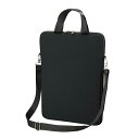 PC・タブレット用 クッションケース L ショルダー付 ノートPCケー...(2)