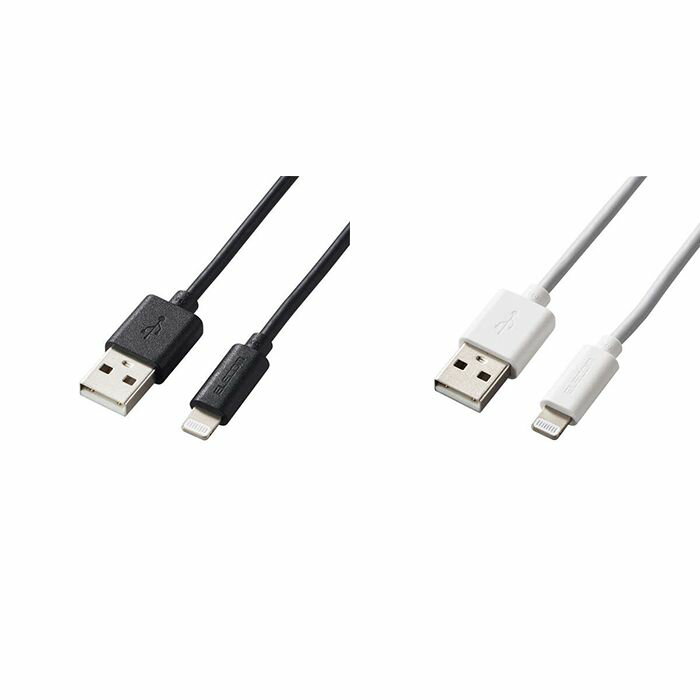 【代引不可】Lightningケーブル 1m オーディオ向け スタンダード USB A to Lightningケーブル iPhone iPad iPod 充電 データ転送 エレコム MPA-UALO10