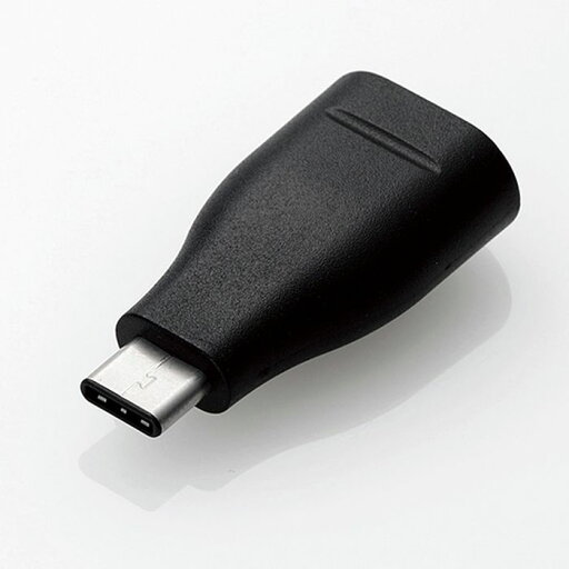 【代引不可】スマートフォン用USB変換アダプタ USB(Aメス)-USB(Cオス) ブラック エレコム MPA-AFCMADBK 【代引不可】スマートフォン用USB変換アダプタ USB(Aメス)-USB(Cオス) ブラック エレコム MPA-AFCMADBK