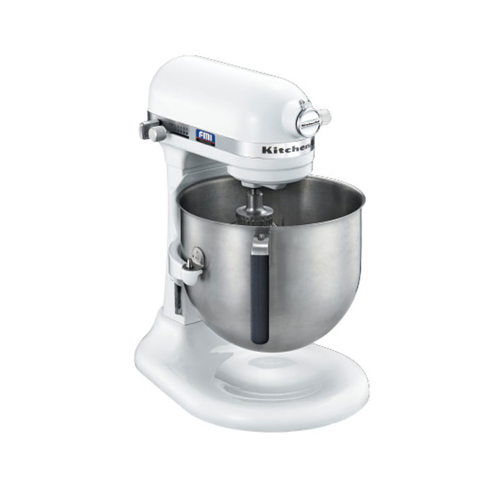 【沖縄・離島配送不可】【代引不可】ミキサー アームリフト式ミキサー スタンドミキサー 静粛性の高いDCモーター採用 オール金属製ギアユニット搭載 最新のフィードバックコントロール ホワイト FMI エフエムアイ KSM7WH