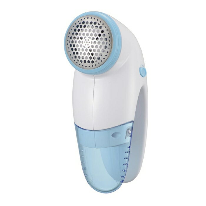 毛玉取り器 スリムグリップ 42mm外刃 単3形×2本使用 本体質量123g ブルー OHM KAJ-KE506R