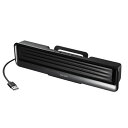 【代引不可】Bluetooth対応 3WAY クリップ式スピーカー USB/ステレオケーブル/Bluetooth 選べる接続方法 サンワサプライ MM-SPBT...