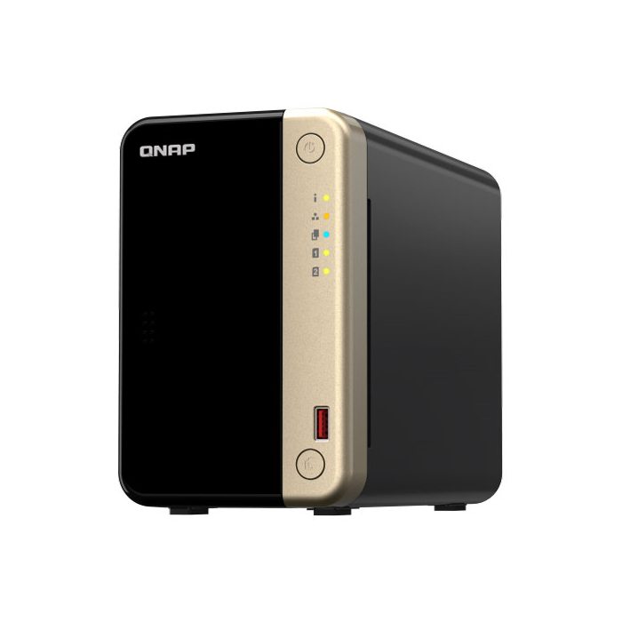 【沖縄・離島配送不可】【代引不可】QNAP キューナップ 2ベイ HDD NAS TS-264-8G QNAP QNA-TS-264