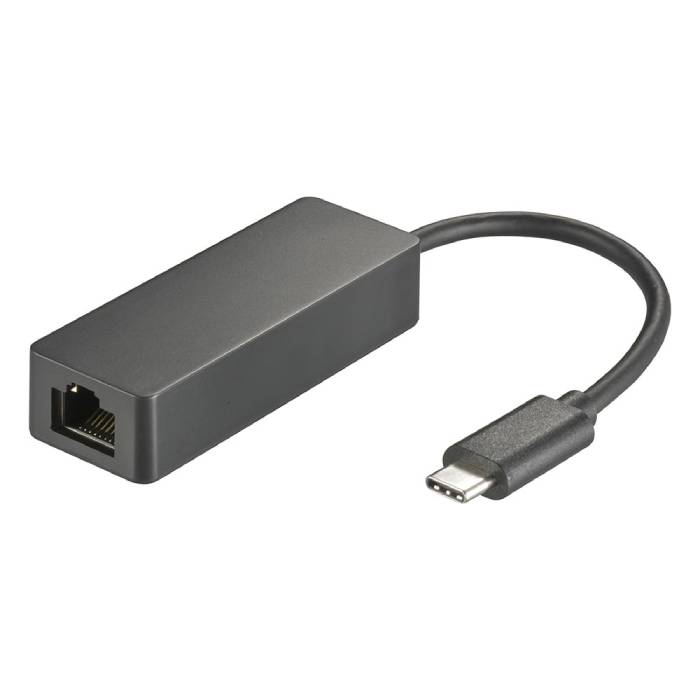 GigaLANץ USB Type-C³ͭLAN 1000BASE-T 1Gbpsб 10cm֥ OHM PC-SHL13-K