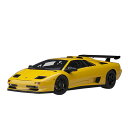 【沖縄・離島配送不可】1/18 ランボルギーニ ディアブロ SV-R イエロー 車 模型 ミニカー スーパーカー AUTOart オートアート 79147