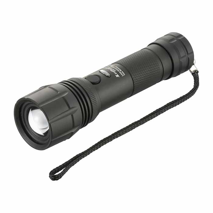 LEDズームライト スライドフォーカス 無段階調光機能 700Lm 防水保護IP66 単4形×3本使用 連続使用20時..