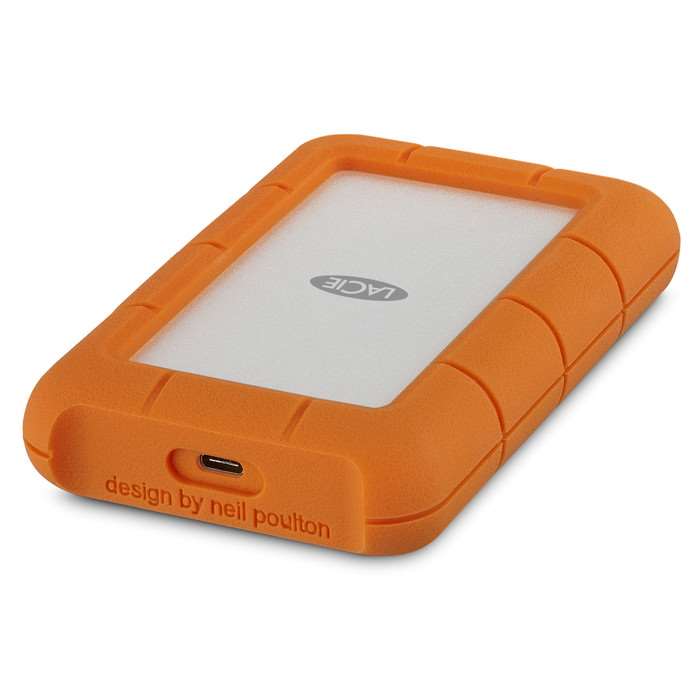 【沖縄・離島配送不可】【代引不可】Rugged USB3.1 Type-C 1TB 耐衝撃 HDD ハードディスク 大容量 データ 保存 保管 ラシー 2EUAP8