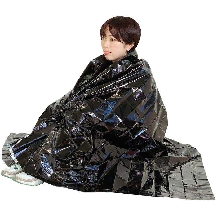 防寒シート バイカラー 防災グッズ 備蓄用品 アイテム 非常用 アーテック 35577
