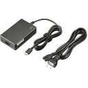 【沖縄・離島配送不可】【代引不可】USB PD対応 AC充電器 PD100W・TypeC ケーブル一体型 PC パソコン 周辺機器 サンワサプライ ACA-PD...