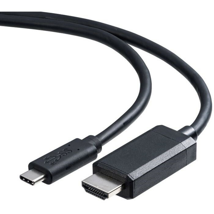 【代引不可】TypeC-HDMI 変換ケーブル 3m 4K/60Hz対応 AV機器 ディスプレイ モニター ブラック サンワサプライ KC-ALCHD30K