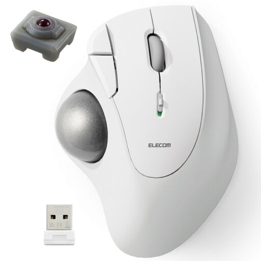 【代引不可】トラックボール マウス 無線 5ボタン 人工ルビーユニット エルゴノミクス Windows 11/10 macOS ChromeOS 各種対応 ホワイト エレコム M-IT10DRWH 【代引不可】トラックボール マウス 無線 5ボタン 人工ルビーユニット エルゴノミクス Windows 11/10 macOS ChromeOS 各種対応 ホワイト エレコム M-IT10DRWH