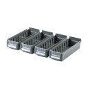 【代引不可】SANWA SUPPLY ツールワゴン CART-FA4SV 用引き出しトレー4個セット サンワサプライ CART-FA4PT