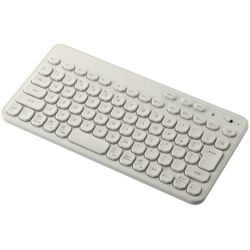 【代引不可】ワイヤレス キーボード Bluetooth 無線 メンブレン テンキーレス コンパクト Caps Lock無効化スイッチ iOS ChromeOS Android 各種対応 】 アイボリー エレコム TK-CM10BMKIV 【代引不可】ワイヤレス キーボード Bluetooth 無線 メンブレン テンキーレス コンパクト Caps Lock無効化スイッチ iOS ChromeOS Android 各種対応 】 アイボリー エレコム TK-CM10BMKIV