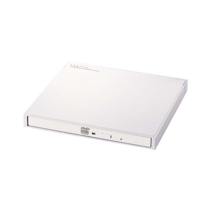 【代引不可】外付け DVDドライブ CD DVD 対応 USB 3.2 Gen1 ケーブル付き Type-C Type-A パソコン データ ホワイト ロジテック LDR-PWA8U3CLWH