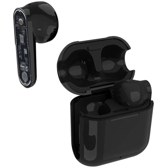 【即日出荷】完全ワイヤレス ステレオイヤホン 高音質 コンパクト 生活防水 Bluetooth Type-C ブラック カシムラ BL-124