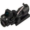 【沖縄・離島配送不可】Trijicon ACOG4×32スコープ&RMRドットレプリカ 集光チューブ式発光モデル sc-0043-BK ノーブランド sc-0043-bk