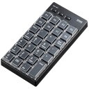 【代引不可】プログラマブルテンキー (Bluetoothモデル) 周辺機器 アクセサリー PC パソコン サンワサプライ NT-BT26BK