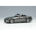 【沖縄・離島配送不可】EIDOLON 1/43 Honda S2000 (AP2) 2005 ムーンロックメタリック メイクアップ EM677C