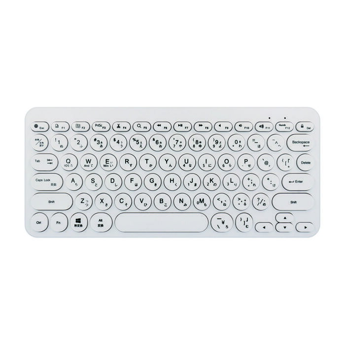 ワイヤレスキーボード Bluetooth スマホ タブレット PC 周辺機器 アーテック 77643