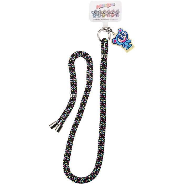 エンジェルブルー ショルダーストラップ マルチカラー スマホ アクセサリー サンクレスト iSB-AB02