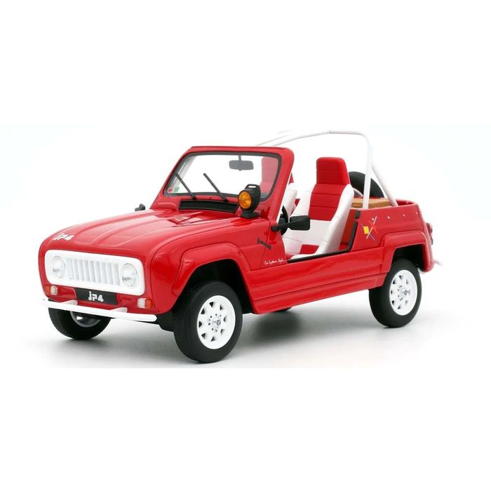 【沖縄・離島配送不可】OTTO MOBILE 1/18 #ルノー 4L JP4 1987 (レッド) 京商 OTM998