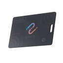 【代引不可】スマートトラッカー カード型 IP68設計 iOS対応 使い切りタイプ ブラック ロジテック LGT-NNCD1BKA