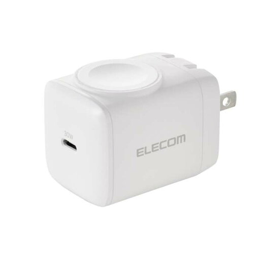 【代引不可】AC充電器 USB充電器 USB PD 30W Apple Watch認証モジュール付き MfA認証 USB-C1ポート ホワイト エレコム EC-AC9830WH 【代引不可】AC充電器 USB充電器 USB PD 30W Apple Watch認証モジュール付き MfA認証 USB-C1ポート ホワイト エレコム EC-AC9830WH