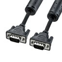 【代引不可】ナイロンメッシュディスプレイケーブルアナログRGB 2m サンワサプライ KC-NMV20K(2)