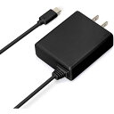 USB TYPE-CコネクタAC充電器 ブラック PGA PG-CAC30A01BK(2)