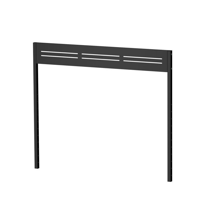 【沖縄・離島配送不可】【代引不可】eデスク用ハンギングバー（W1200用・1段・ブラック） サンワサプライ EST-HG1201BK