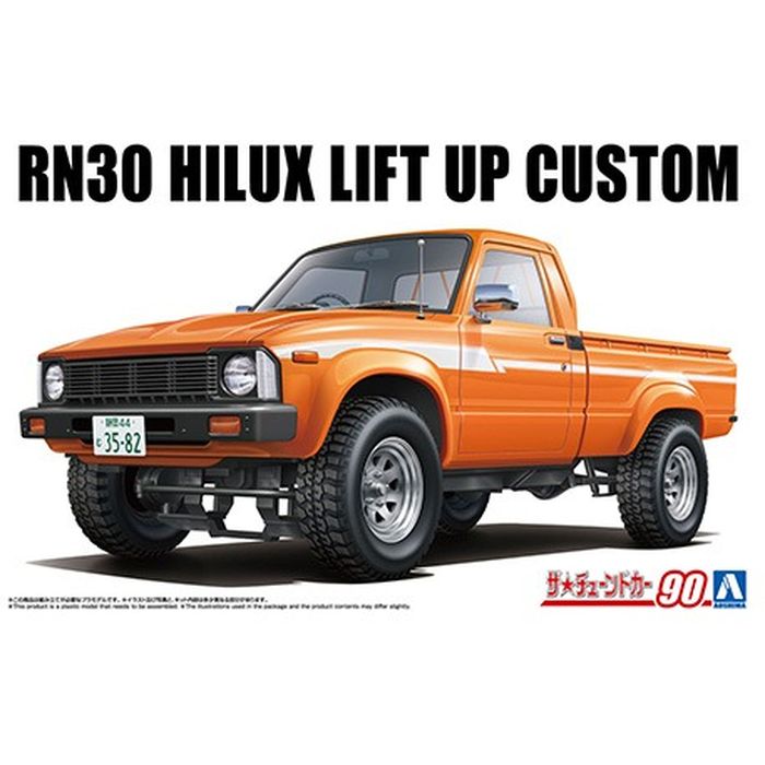 ザ・チューンドカー No.90 1/24 RN30 ハイラックス リフトアップ カスタム 78 (トヨタ) プラモデル アオシマ 6849