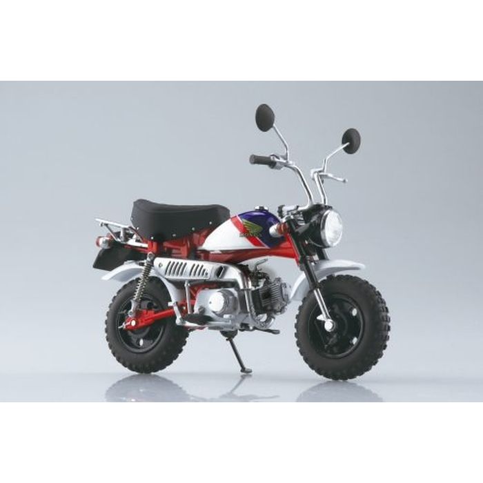 1/12 完成品バイク Honda モンキー・スペシャル シャスタホワイト (トリコロール) 完成品 アオシマ 11170