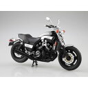 1/12 完成品バイク Yamaha Vmax ニューシルバーダスト 完成品 アオシマ 11186