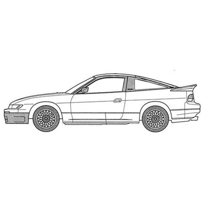 ISD-003 1/24 頭文字Dシリーズ No.003 シルエイティ 佐藤真子 フジミ模型 4968728183886