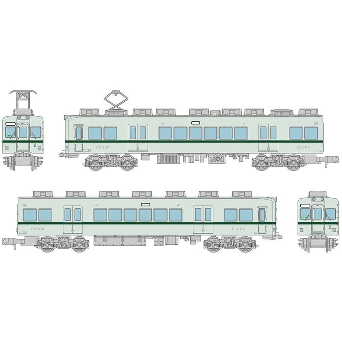 HOゲージ 鉄道コレクション 銚子電気鉄道22000形 (22007編成) 2両セット 鉄道模型 TOMIX トミーテック ..