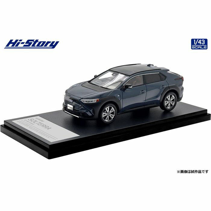 【沖縄・離島配送不可】1/43 SUBARU SOLTERRA ET-HS (2023) ハイパーミストグレーパール インターアライド HS503GY