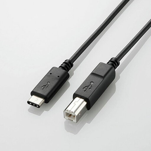 【代引不可】USB2.0ケーブル/C-Bタイプ/認証品/3A出力/2.0m/ブラック エレコム U2C-CB20NBK 【代引不可】USB2.0ケーブル/C-Bタイプ/認証品/3A出力/2.0m/ブラック エレコム U2C-CB20NBK